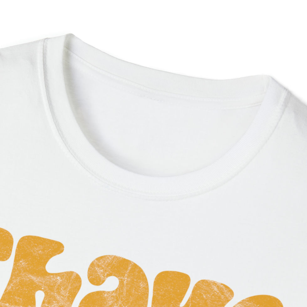 Thumbnail: Shake Your Groove Thing Retro Word Art Unisex Softstyle T-Shirt