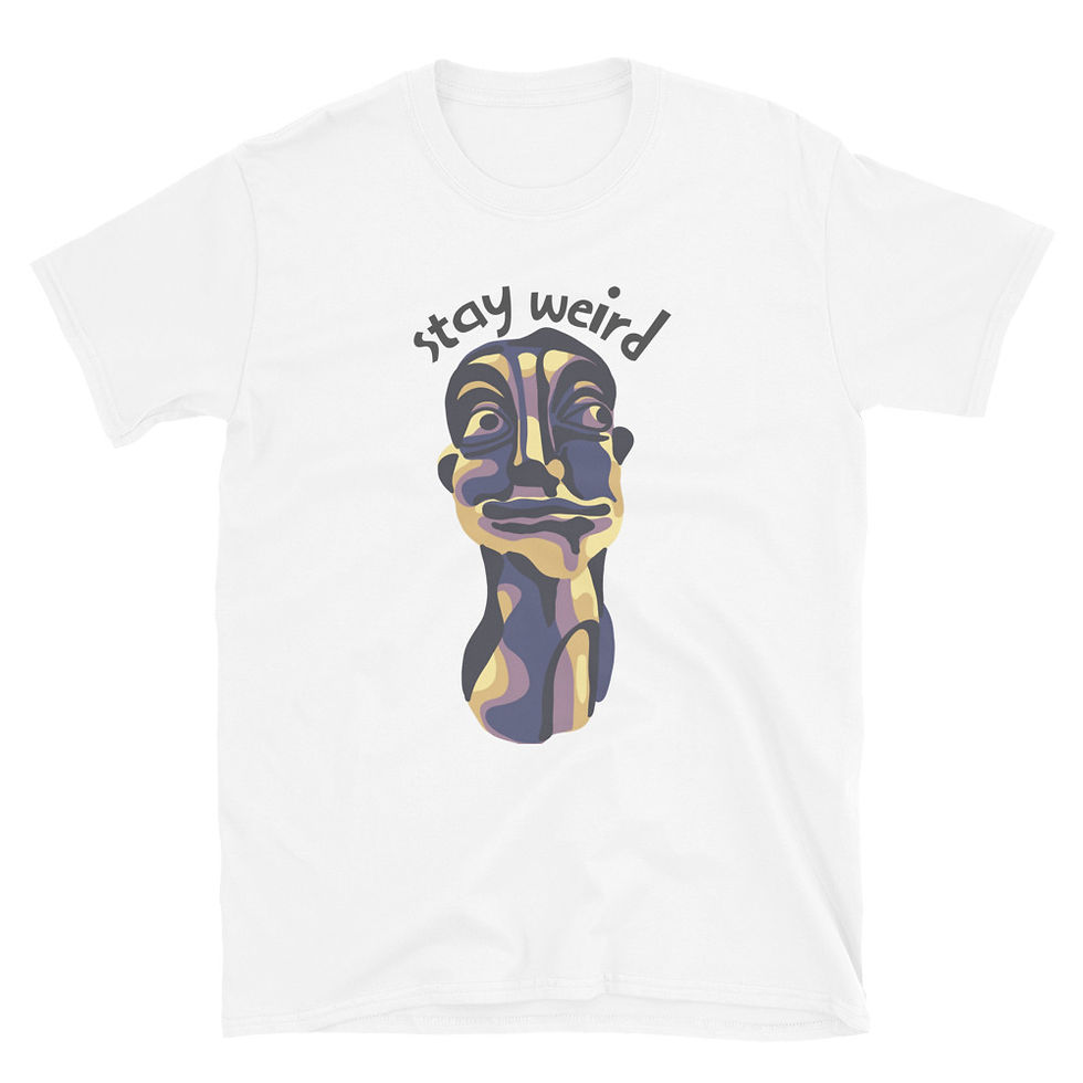 Thumbnail: Stay Weird Short-Sleeve Unisex T-Shirt