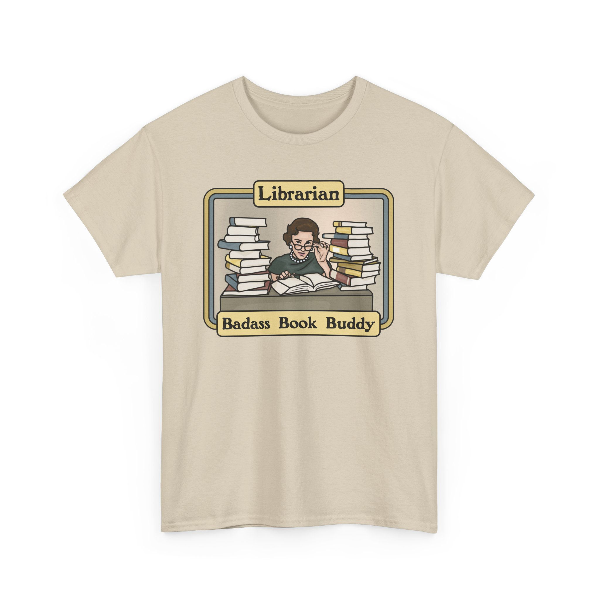 Librarian Unisex Heavy Cotton Tee