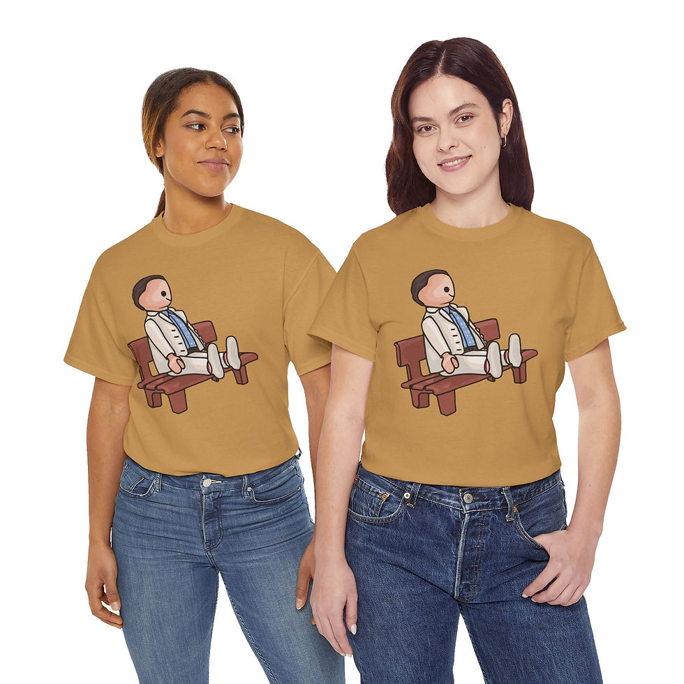 Thumbnail: Life Is Like A Box Of Chocolates Unisex Heavy Cotton Tee