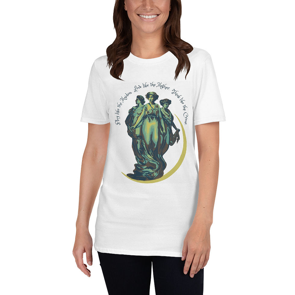 Thumbnail: Maiden Mother Crone - Short-Sleeve Unisex T-Shirt
