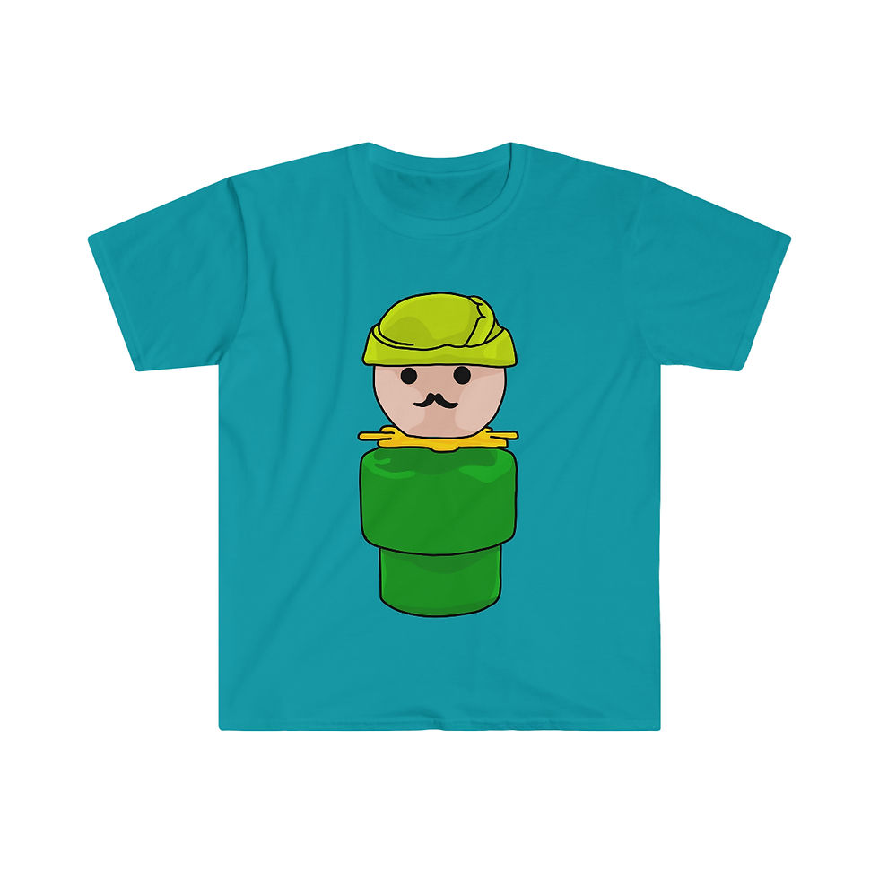 Thumbnail: FP Little People Noble Outlawl Unisex Softstyle T-Shirt