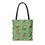 Thumbnail: Rhino Ugly Christmas Sweater Contest All-Over Print Tote Bag 