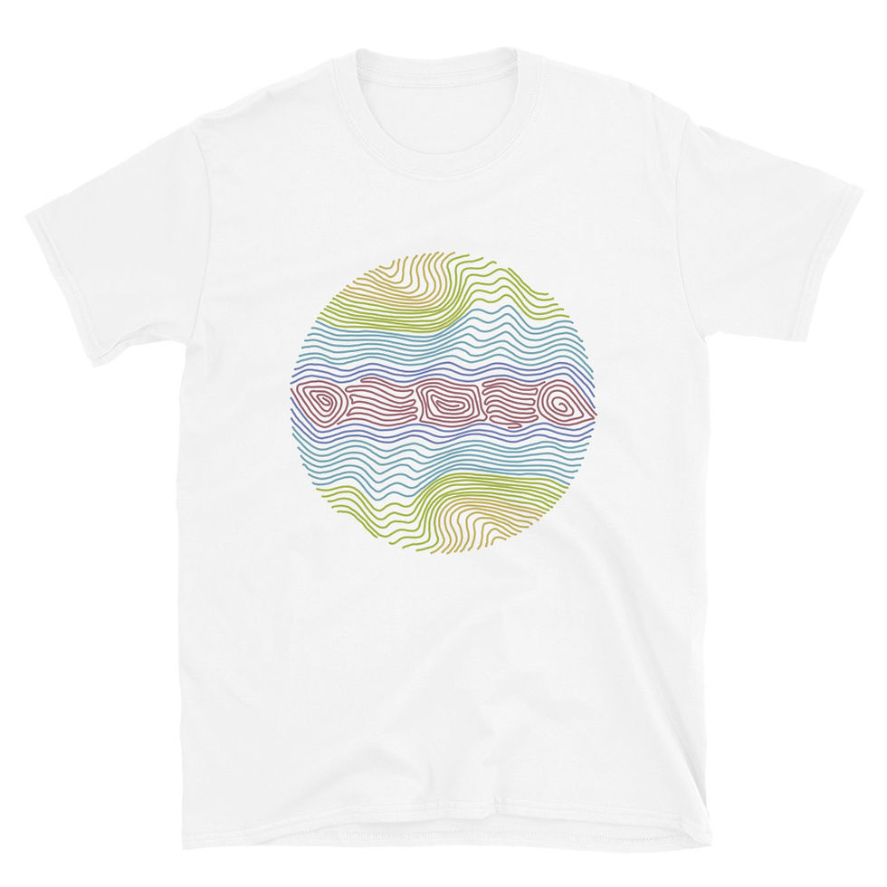 Thumbnail: Jupiter Line Drawing - Short-Sleeve Unisex T-Shirt
