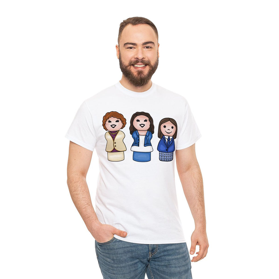Thumbnail: Stars Hollow Inhabitants - Unisex Heavy Cotton Tee