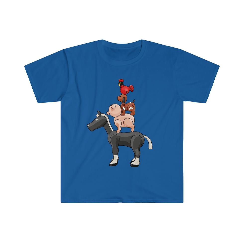 Thumbnail: The Little Farm Musicians Unisex Softstyle T-Shirt