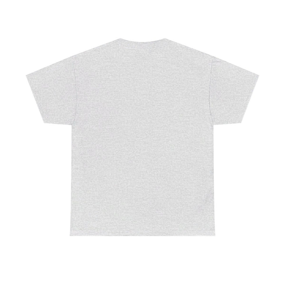 Thumbnail: Mid Century Modern Patches in Muted Jewel Tones Unisex Heavy Cotton Tee