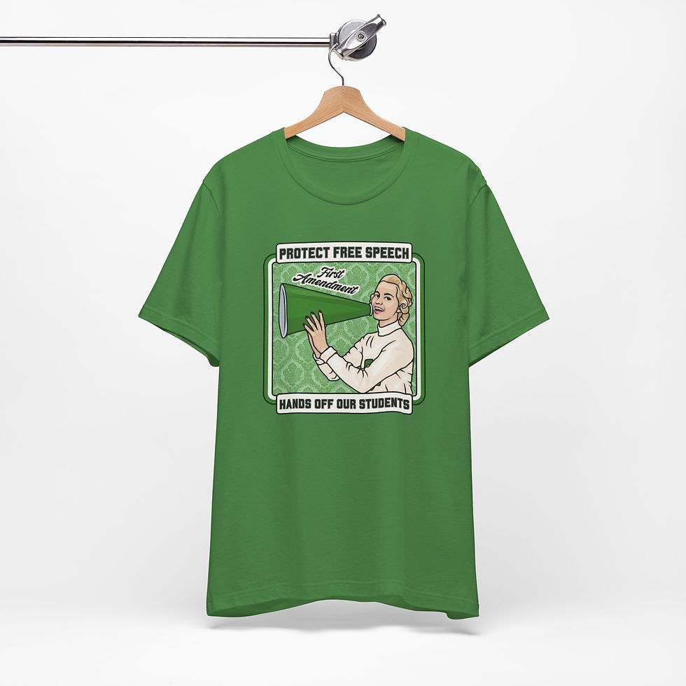Thumbnail: Protect Free Speech - Hands Off Our Students - Retro Vintage Unisex T-Shirt