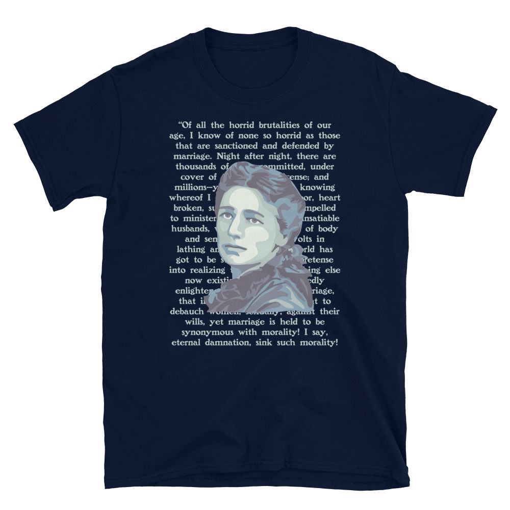 Victoria Woodhull Portrait and Quote Short-Sleeve Unisex T-Shirt