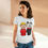 Thumbnail: Little People Lucy and Lucky Painting mWomen's Midweight Cotton Tee