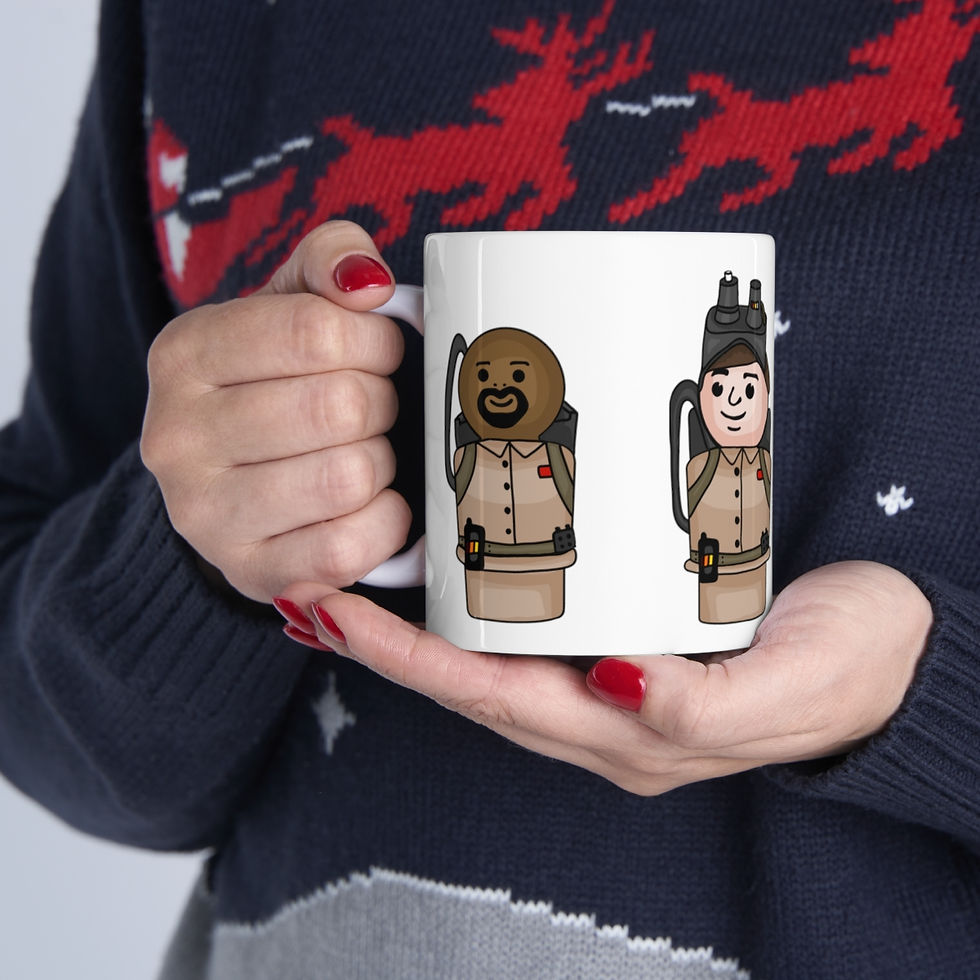 Thumbnail: Little Poltergeist Fighters Ceramic Mug 11oz