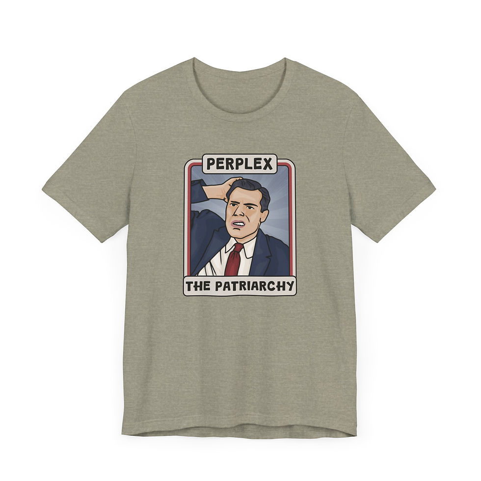 Thumbnail: Perplex the Patriarchy Unisex Tee, Equality Gift, Feminist Apparel, Activist 