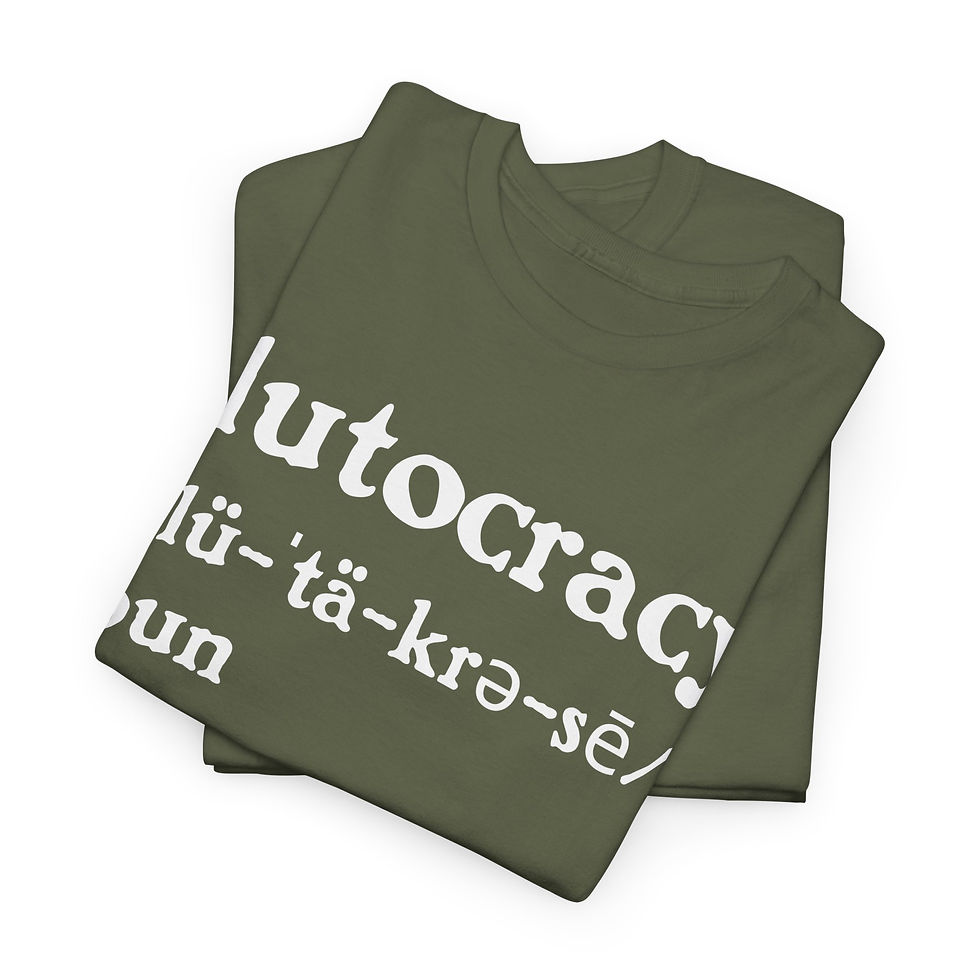 Thumbnail: The Definition of Plutocracy Unisex Heavy Cotton Tee