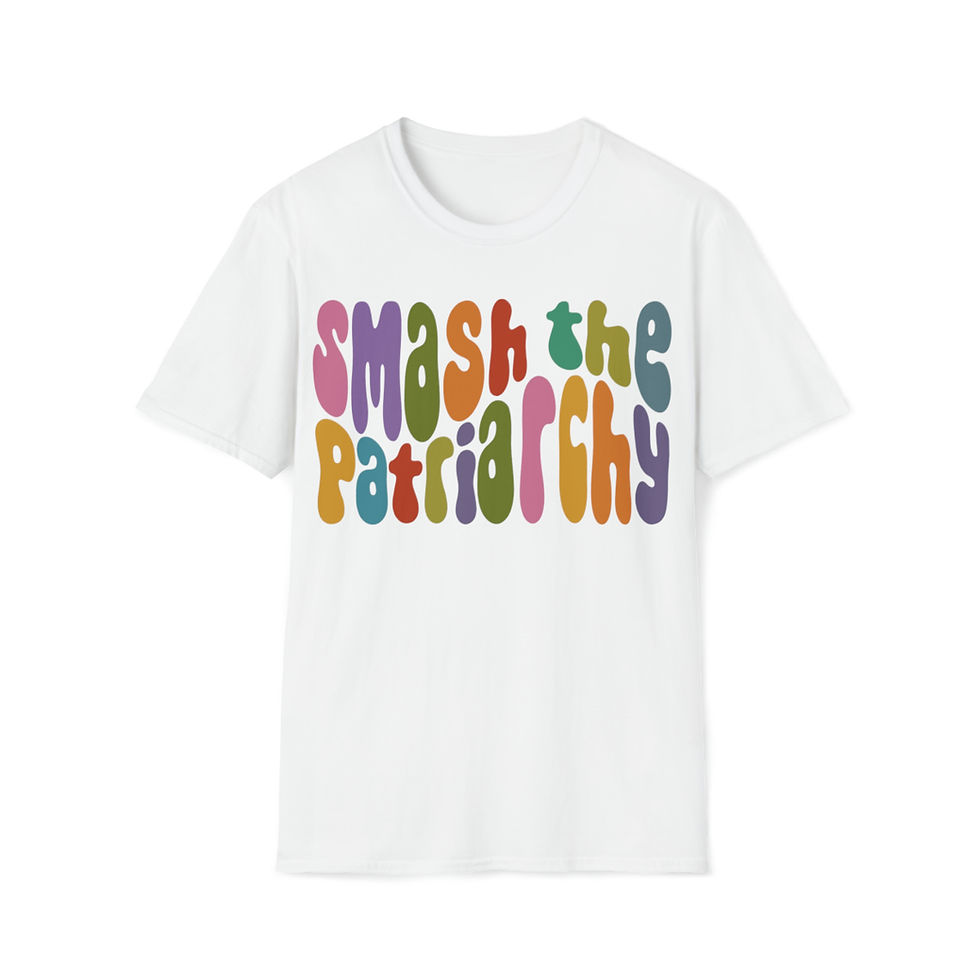 Thumbnail: Smash The Patriarchy Word Art Unisex Softstyle T-Shirt