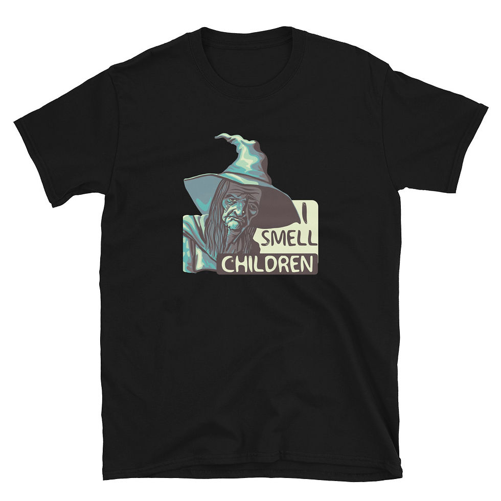 Thumbnail: Witch Smells Children Short-Sleeve Unisex T-Shirt
