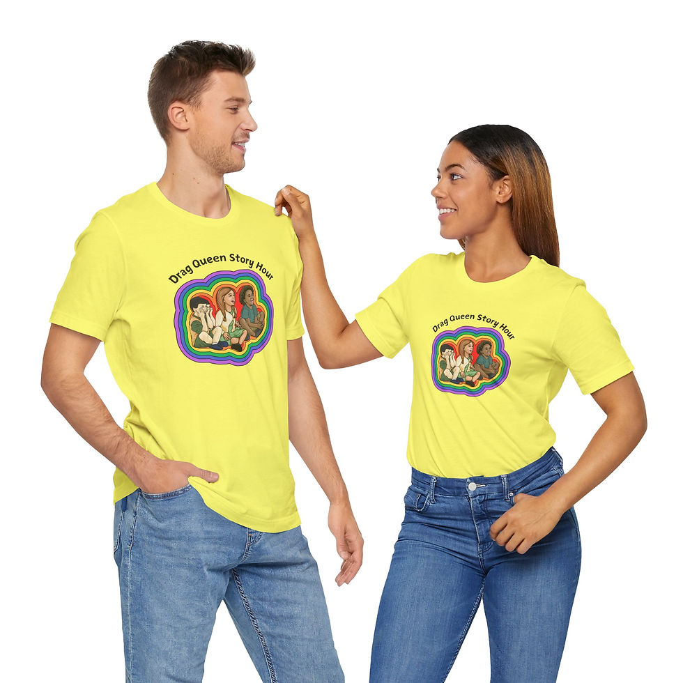 Thumbnail: Drag Queen Story Hour Unisex Jersey Short Sleeve Tee
