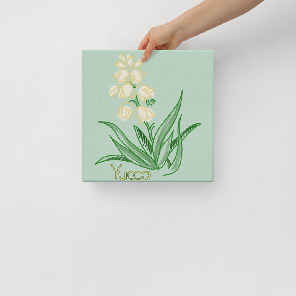 Yucca Canvas Print