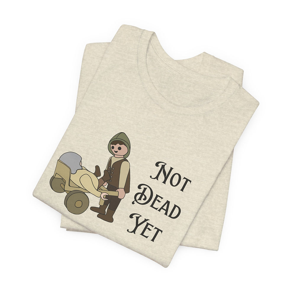 Thumbnail: Holy Grail Toys Unisex Graphic Print T-Shirt Retro Vintage Comedy Film