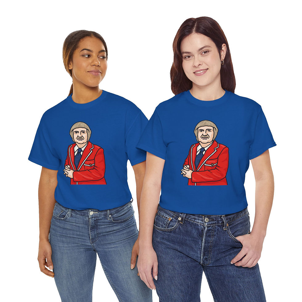 Thumbnail: Oh Captain, My Captain Unisex Heavy Cotton Tee