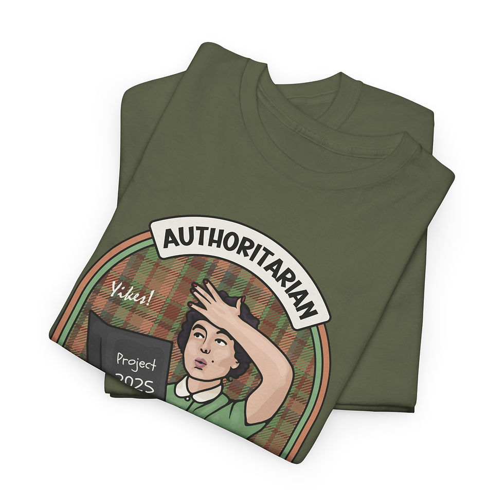 Thumbnail: Authoritarian Instruction Manual Project 2025 Unisex Heavy Cotton Tee