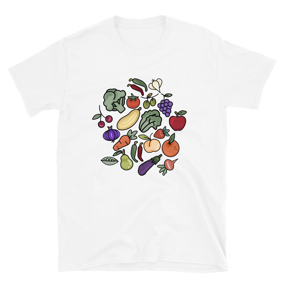 Fruits & Veg Short-Sleeve Unisex T-Shirt