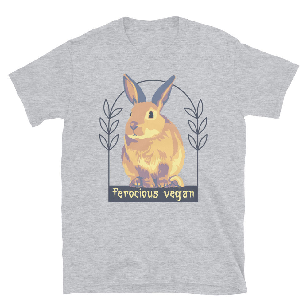 Ferocious Vegan Short-Sleeve Unisex T-Shirt