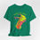 Thumbnail: Goats Dig Music Graphic Tee — Artsy Rainbow Goat Listening to Music