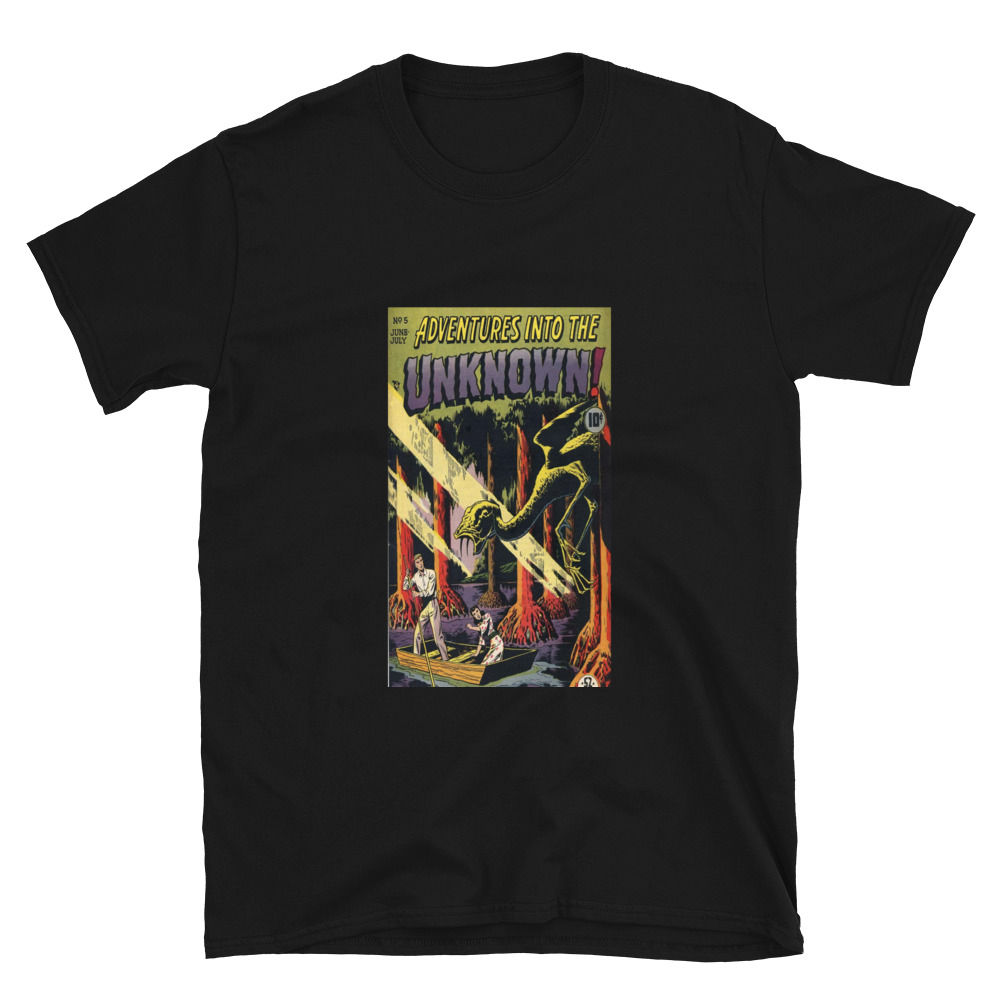 Classic Horror Comic Cover Art - Short-Sleeve Unisex T-Shirt