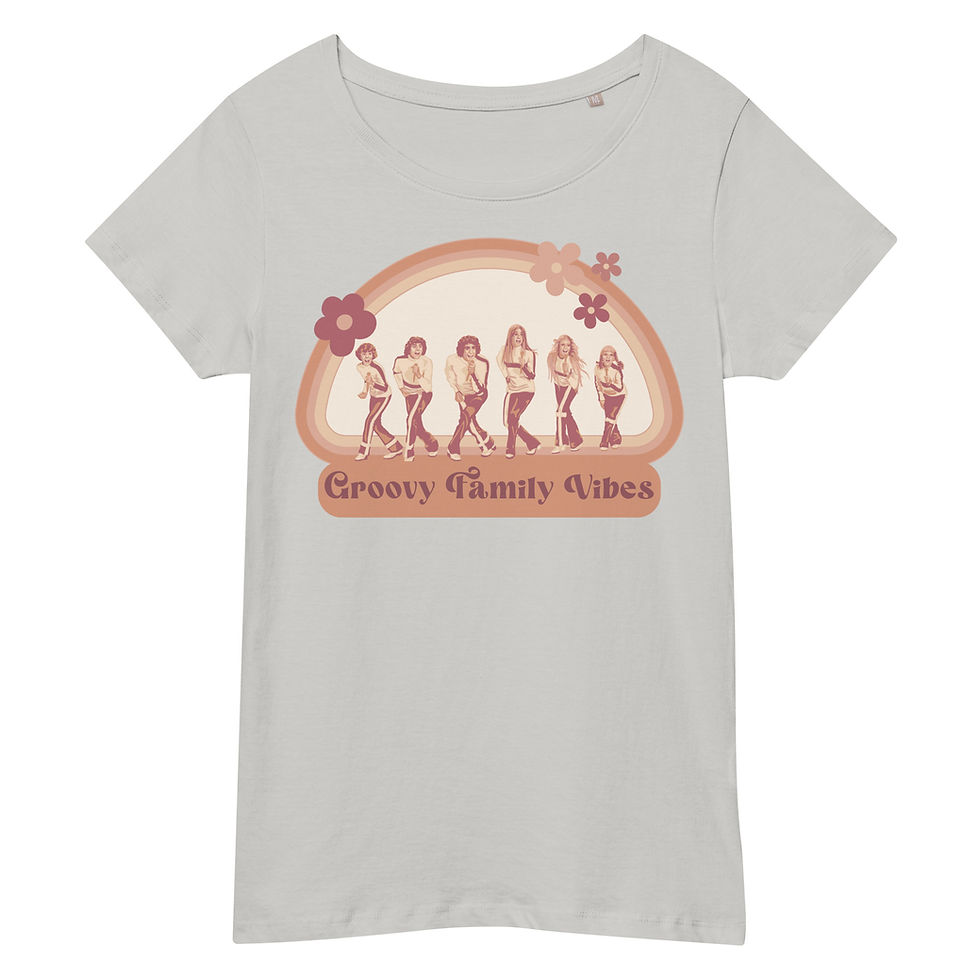 Thumbnail: Groovy Family Vibes Women’s basic organic t-shirt