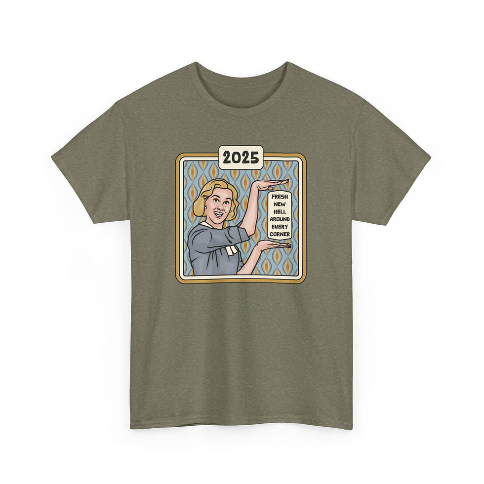 Thumbnail: 2025 Fresh New Hell Unisex Heavy Cotton Tee