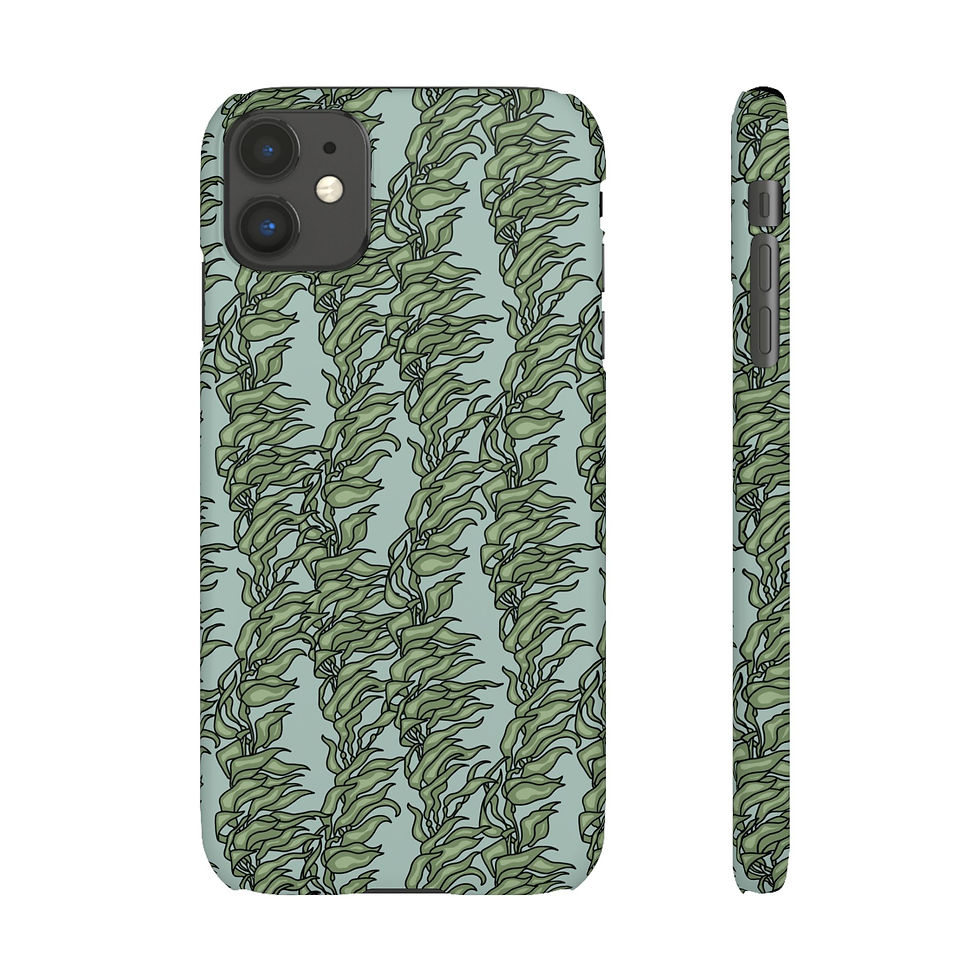 Thumbnail: Kelp Forest Hand-Drawn Phone Case — 'Snap Cases'