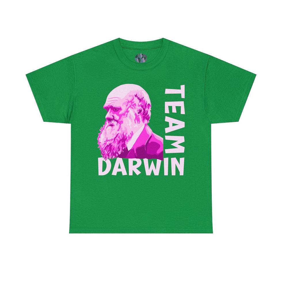 Thumbnail: Charles Darwin - Unisex Heavy Cotton Tee