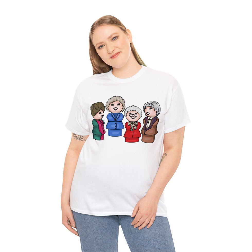 Thumbnail: The Little Golden Girls - Unisex Heavy Cotton Tee
