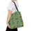 Thumbnail: Rhino Ugly Christmas Sweater Contest All-Over Print Tote Bag 