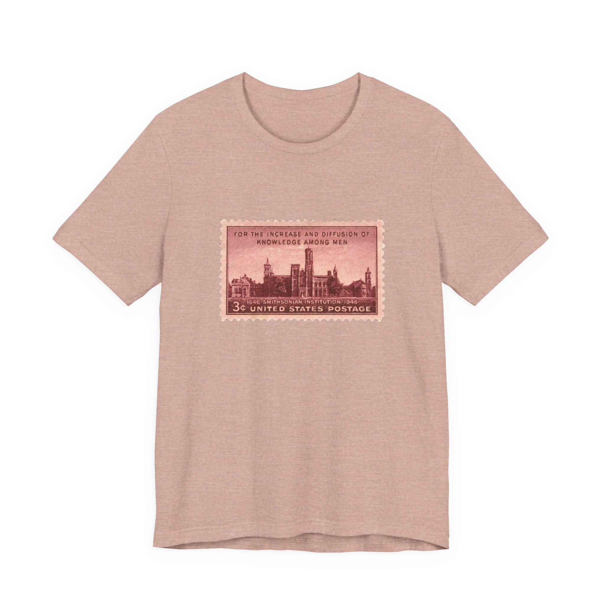 Smithsonian Stamp History Unisex Tee Graphic T-Shirt