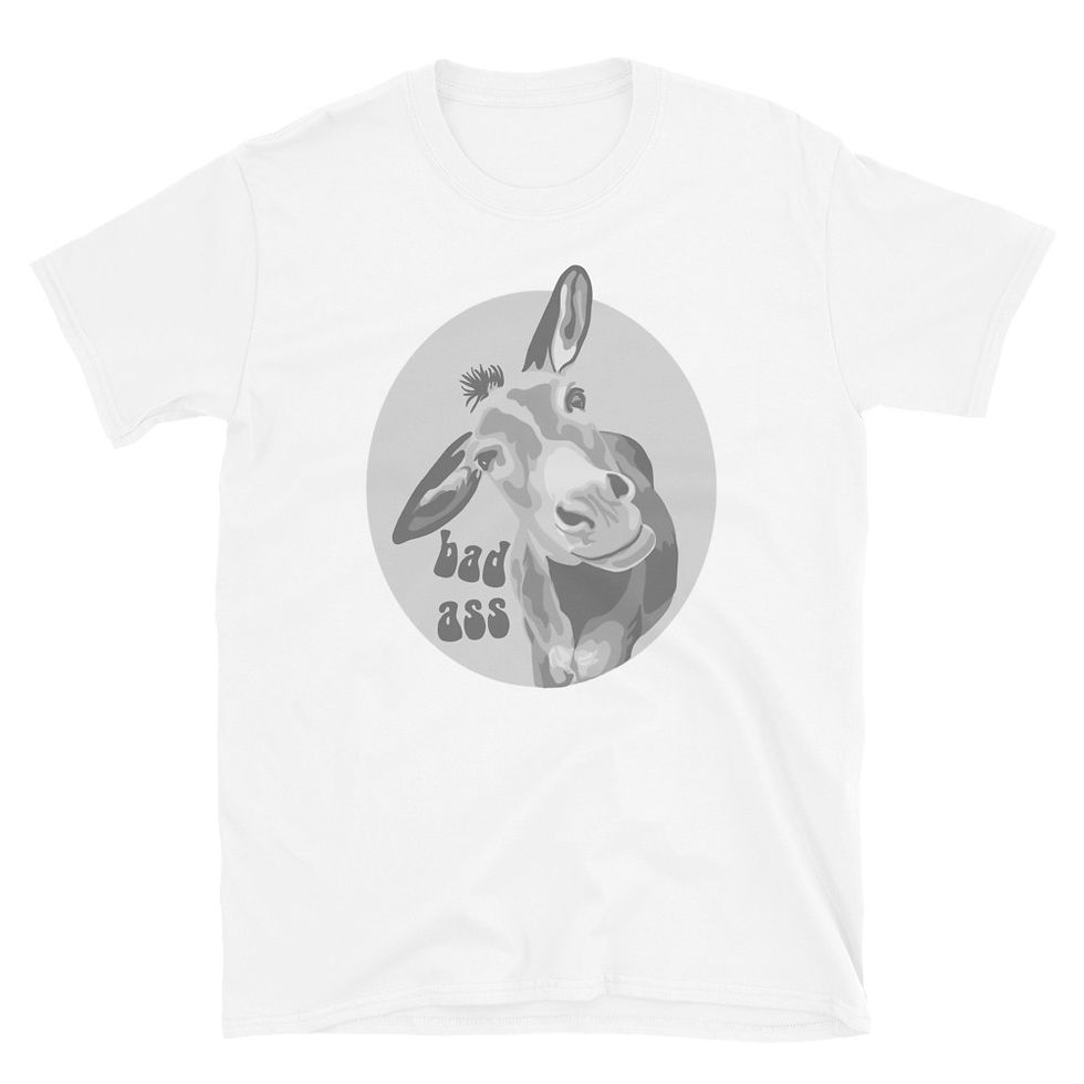 Thumbnail: Badass Donkey Short-Sleeve Unisex T-Shirt
