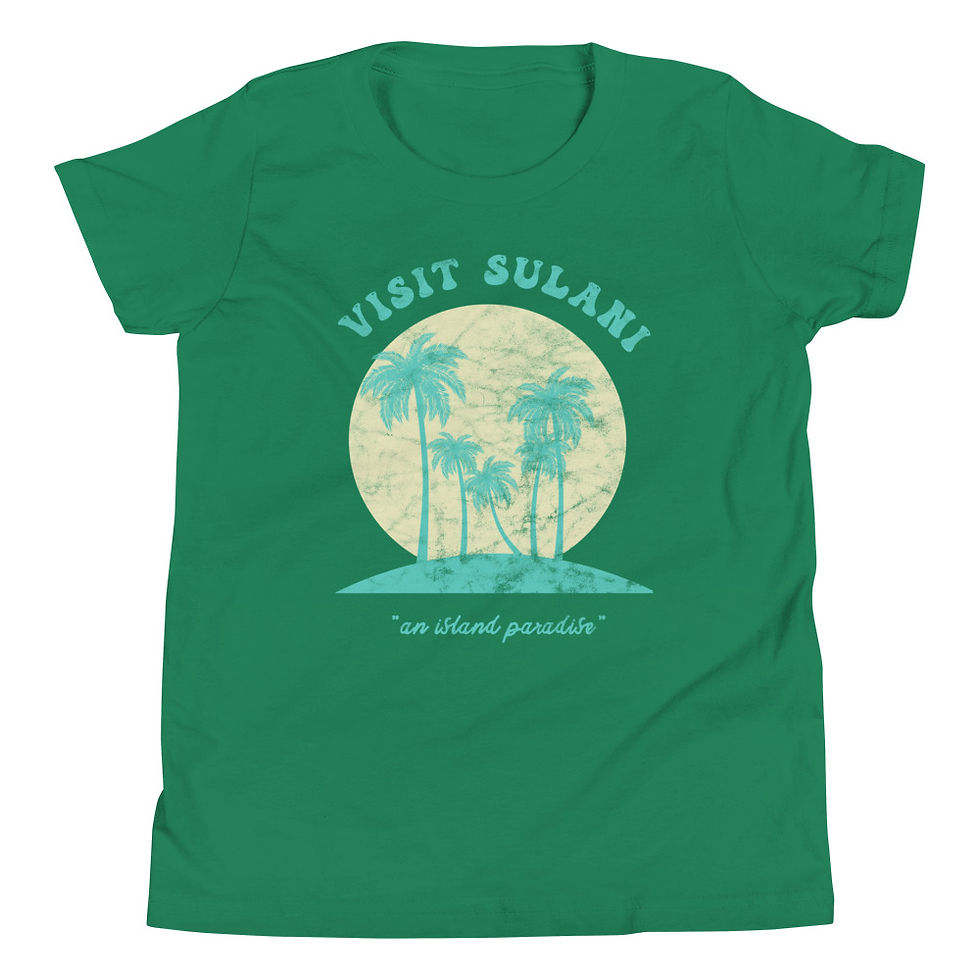Thumbnail: Visit Sulani, An Island Paradise Youth Short Sleeve T-Shirt
