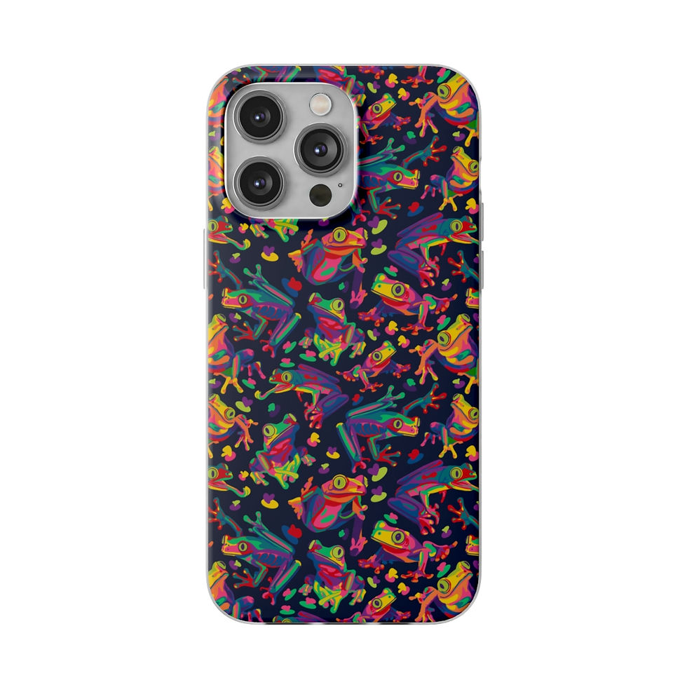 Thumbnail: Rainbow Tree Frogs Flexi Cases