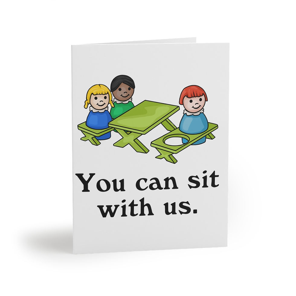 Thumbnail: Little People Welcome New Friends Greeting cards (8, 16, and 24 pcs)