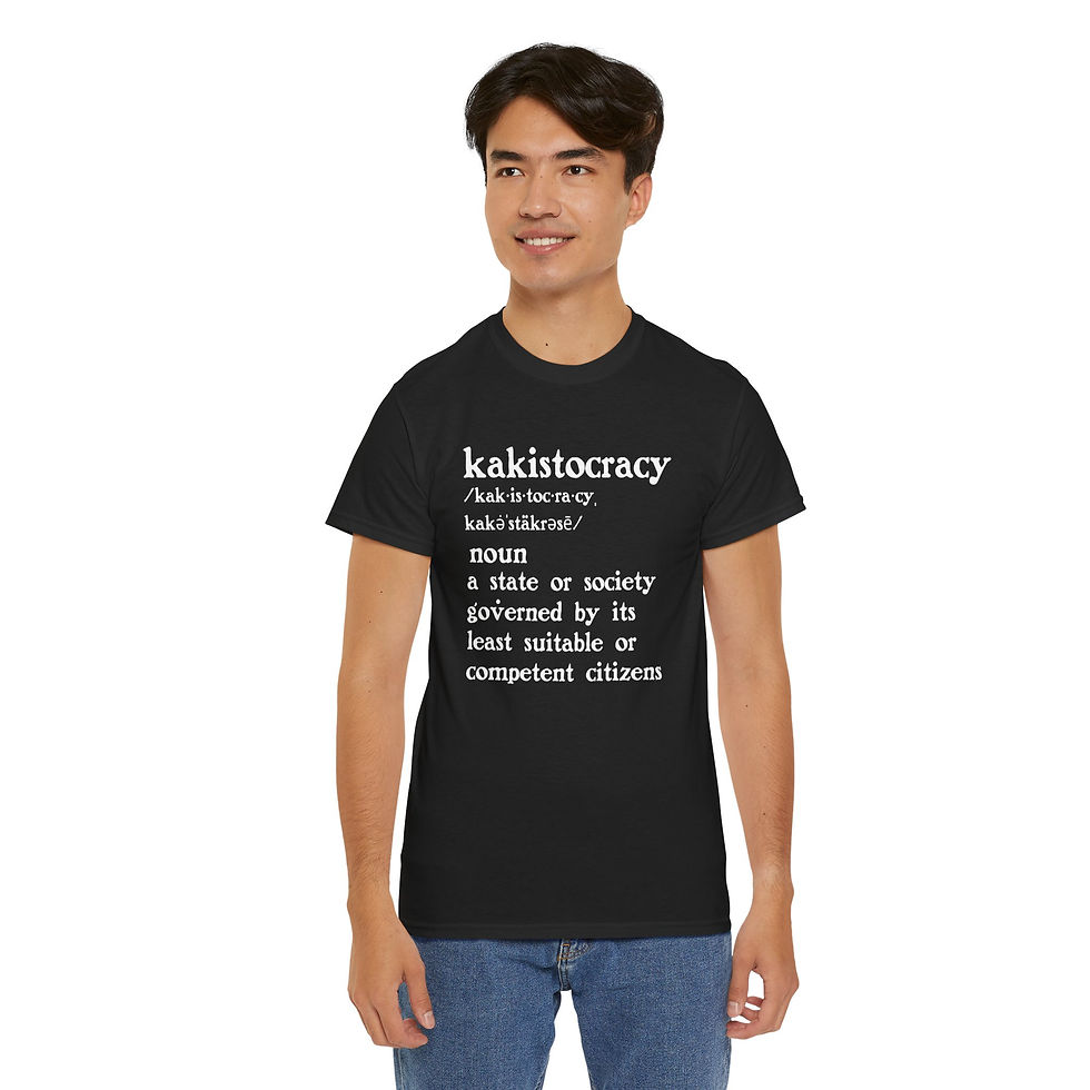 Thumbnail: The Definition of Kakistocracy Unisex Heavy Cotton Tee