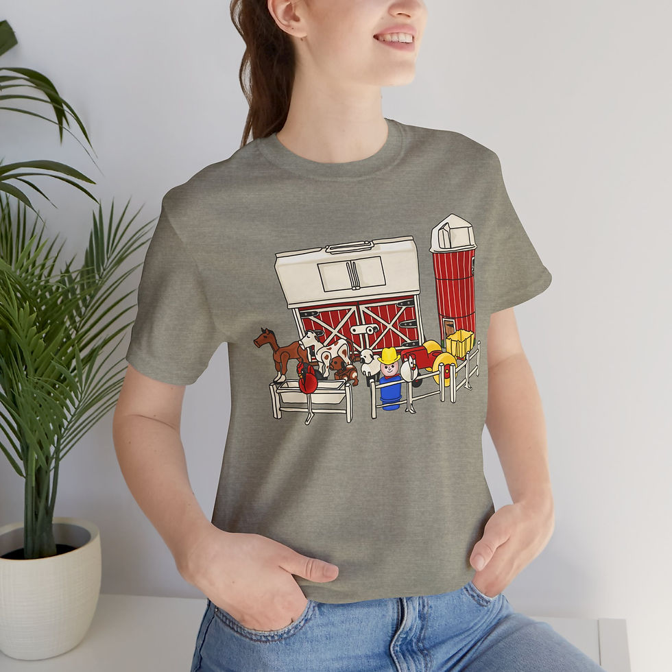 Thumbnail: Little People  Farm Unisex Jersey Short Sleeve Tee