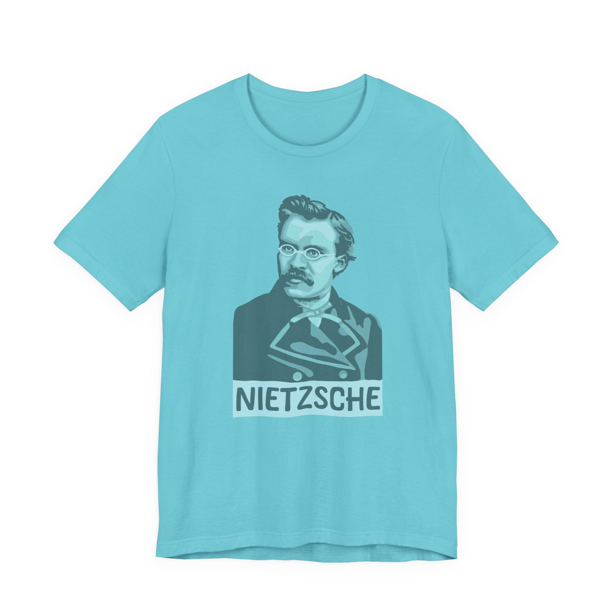 Friedrich Nietzsche Quote Unisex Graphic Print T-Shirt