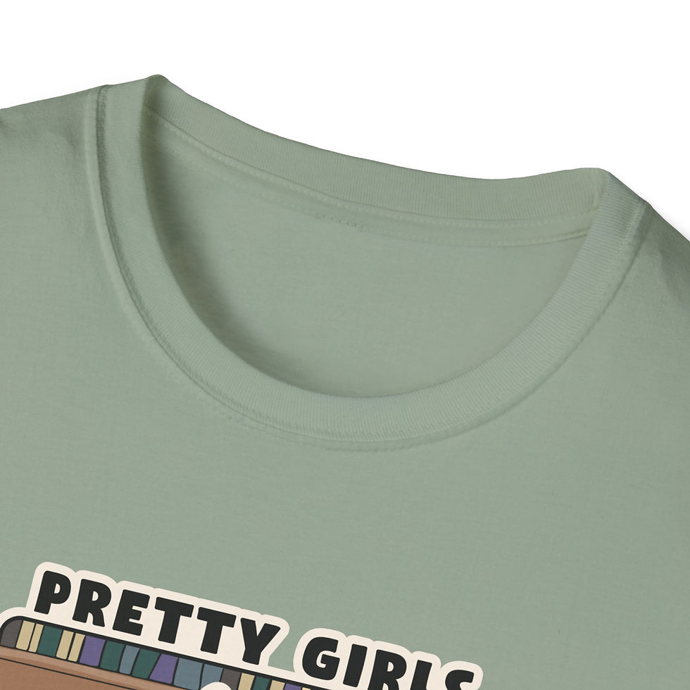 Thumbnail: Pretty Girls Read Banned Books Funny Retro Tee, T-Shirt 