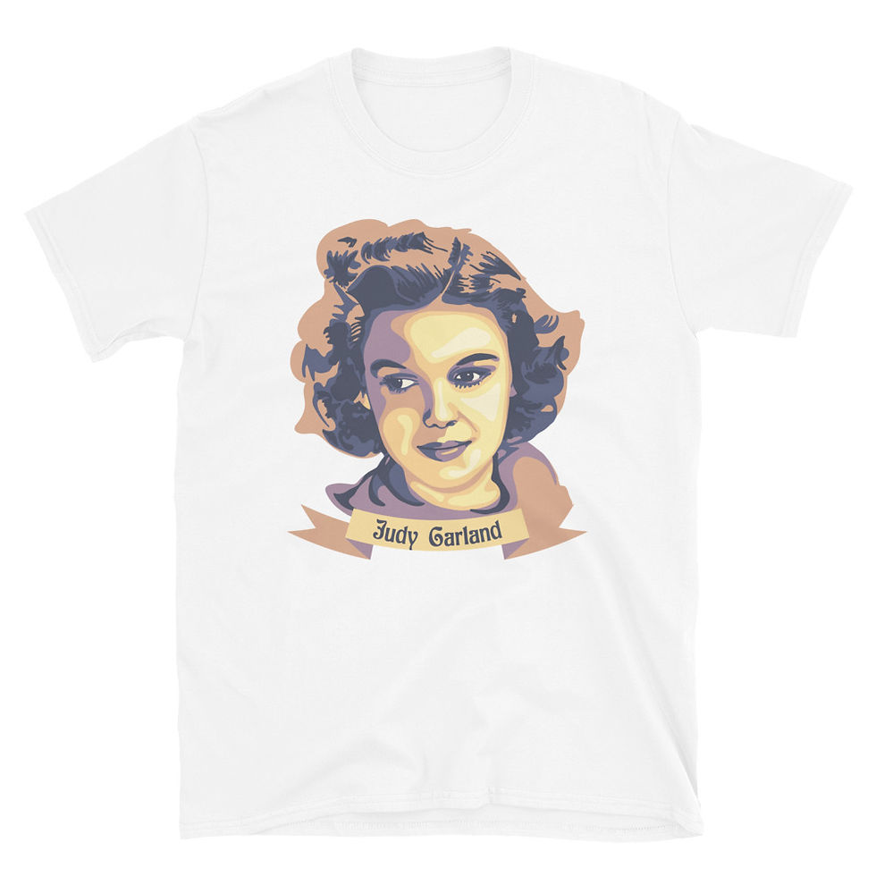 Thumbnail: Judy Garland Portrait Short-Sleeve Unisex T-Shirt