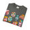 Thumbnail: Colorful Silly Faces Tee — Funny Wonky Art Conversation Starter