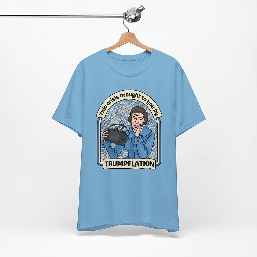 Thumbnail: This Crisis Brought To You By Trumpflation - Retro Vintage Unisex T-Shirt  