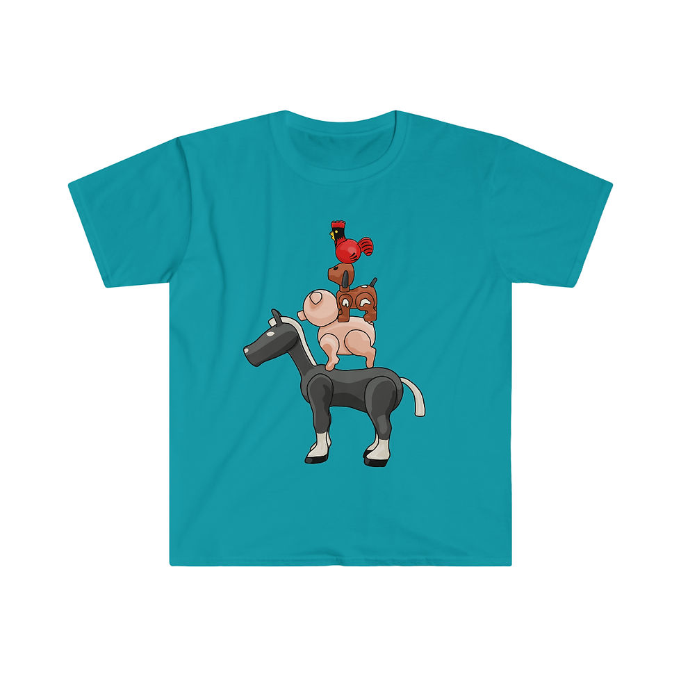 Thumbnail: The Little Farm Musicians Unisex Softstyle T-Shirt