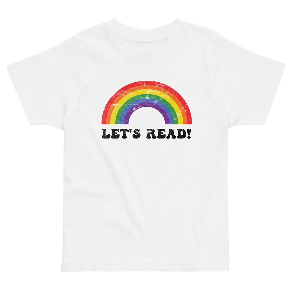 Thumbnail: Let's Read Toddler jersey t-shirt