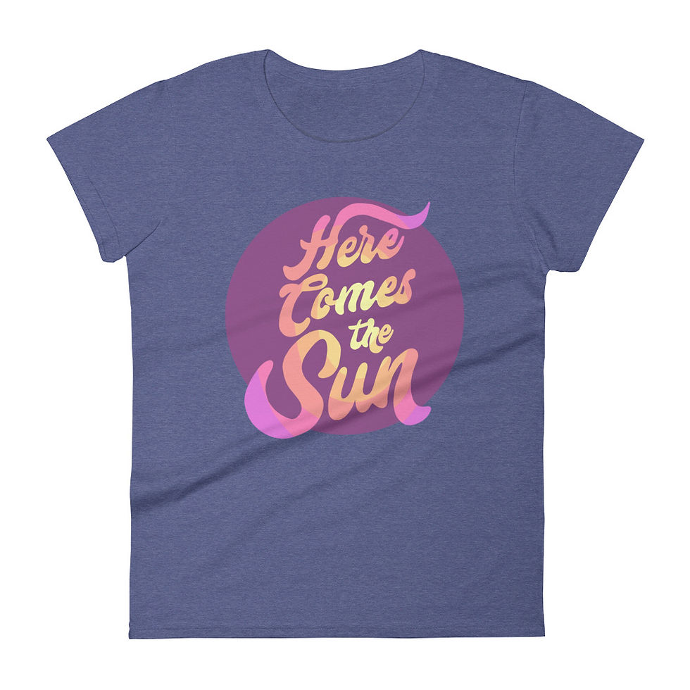 Thumbnail: Here Comes the Sun Women's short sleeve t-shirt