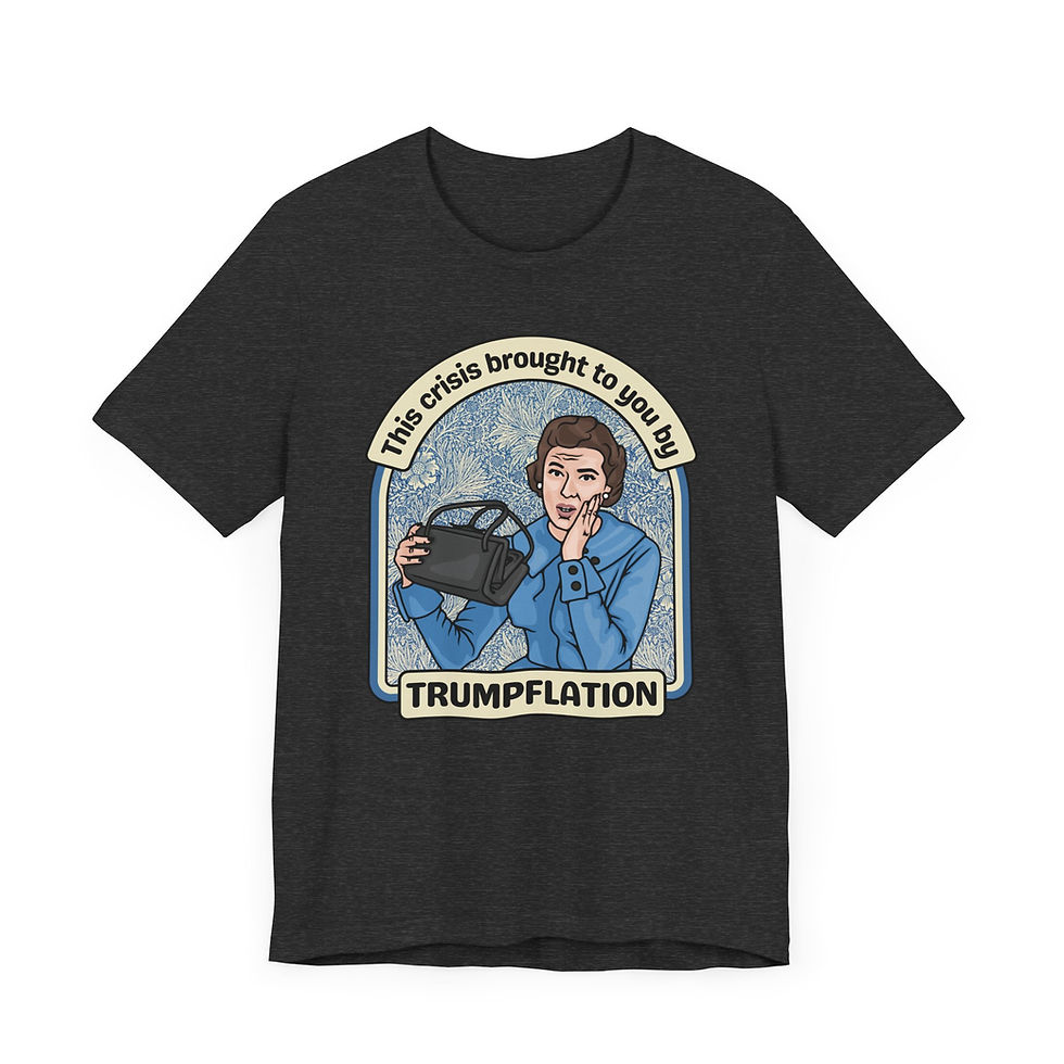 Thumbnail: This Crisis Brought To You By Trumpflation - Retro Vintage Unisex T-Shirt  